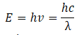Energy & Plancks Constant Equation